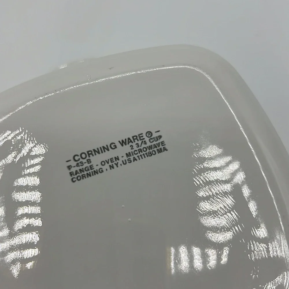 CORNINGWARE 2 3/4 CUP COOKWARE DISH SPICE OF LIFE